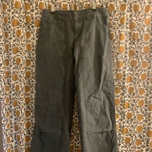 Patagonia Wide Leg Pants. Womens. Dark Green.
